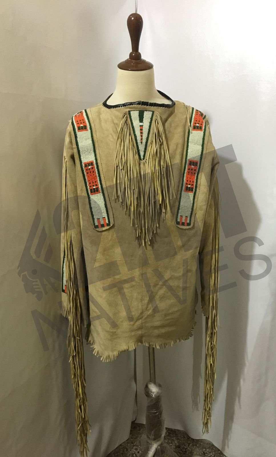 buckskin war shirt