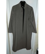 VTG CENTER STREET by PRIME SOURCE Khaki &amp; Black Wool Lined Coat Size L? - $26.14