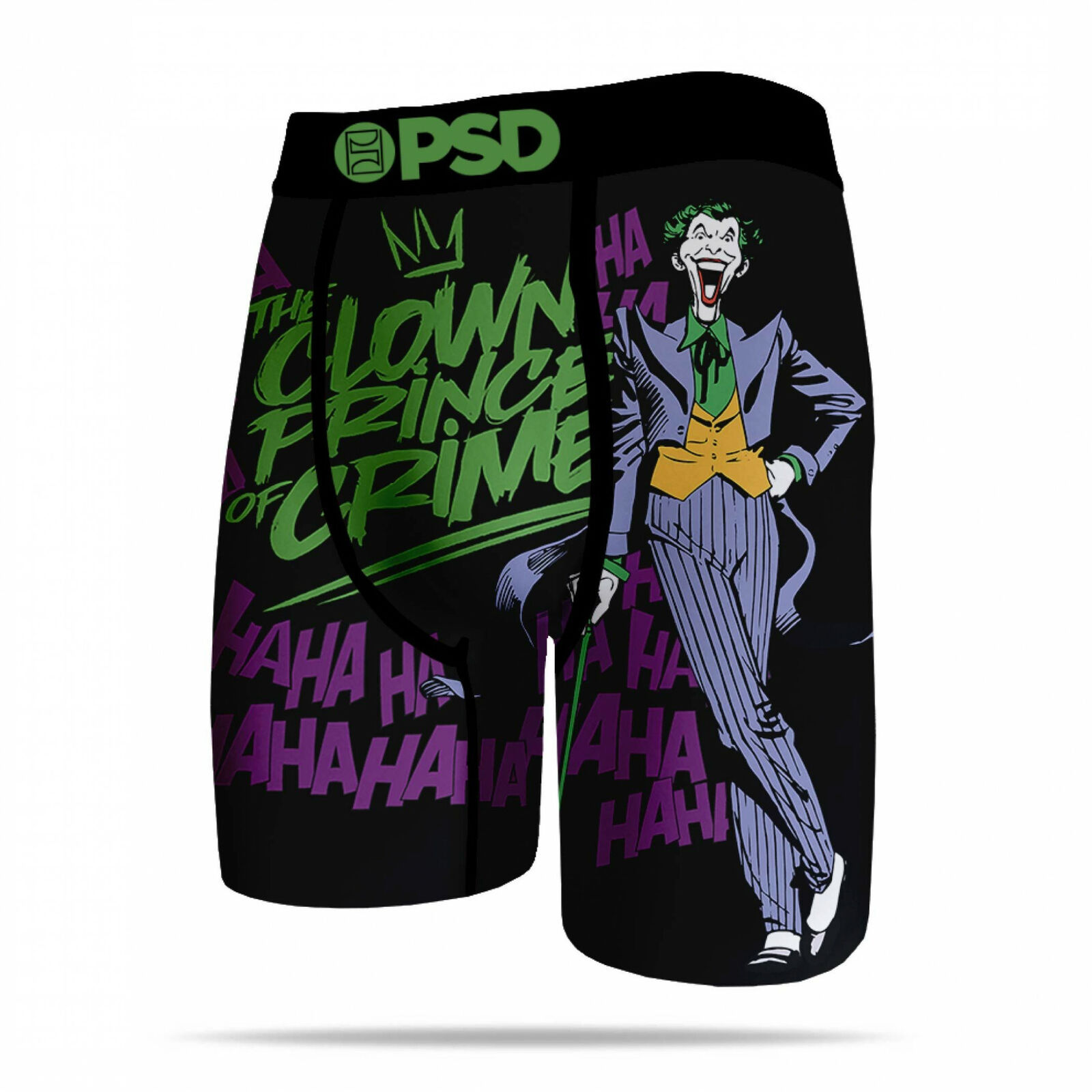 Joker the Clown Prince Men's PSD Boxer Briefs Black Underwear