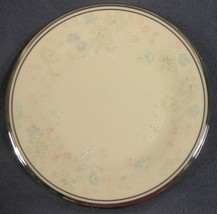 Lenox Nicole Salad Plate Pastel Pink Blue White Floral Platinum Trim - $14.95