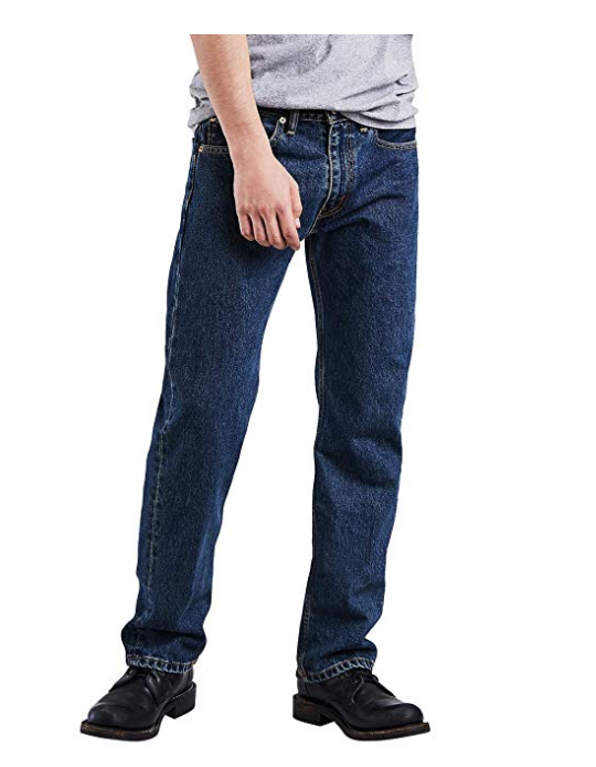 Levi's Men's 505 Regular Fit Jean 38 x 32 - Jeans