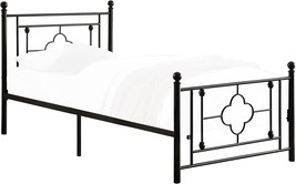 Homelegance Morris Metal Platform Bed, Twin, Black - $153.94