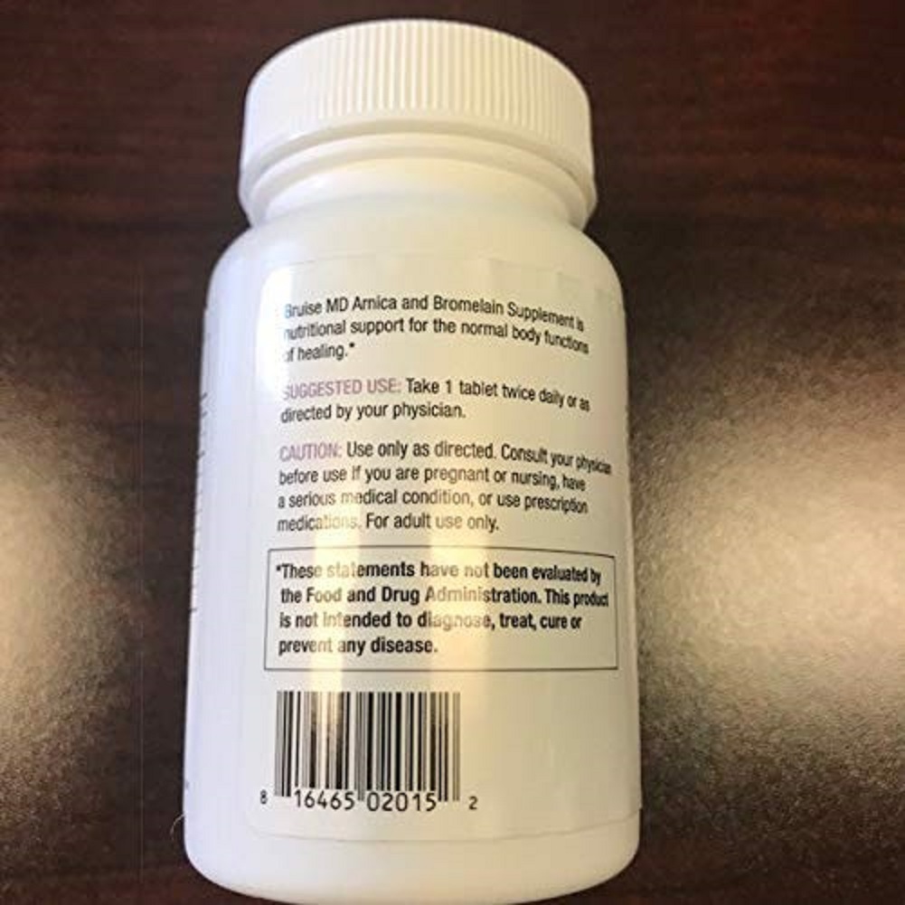 Bruise MD Arnica and Bromelain Supplement Dietary Supplements