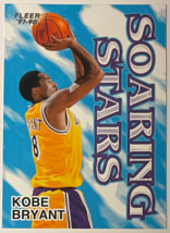 Kobe Bryant 1997-98 Fleer Soaring Stars Card #4SS (Los Angeles Lakers) - $37.95