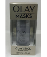 Olay Masks White Charcoal Clay Stick Glow Boost 1.7oz No Mess Mask - $4.94