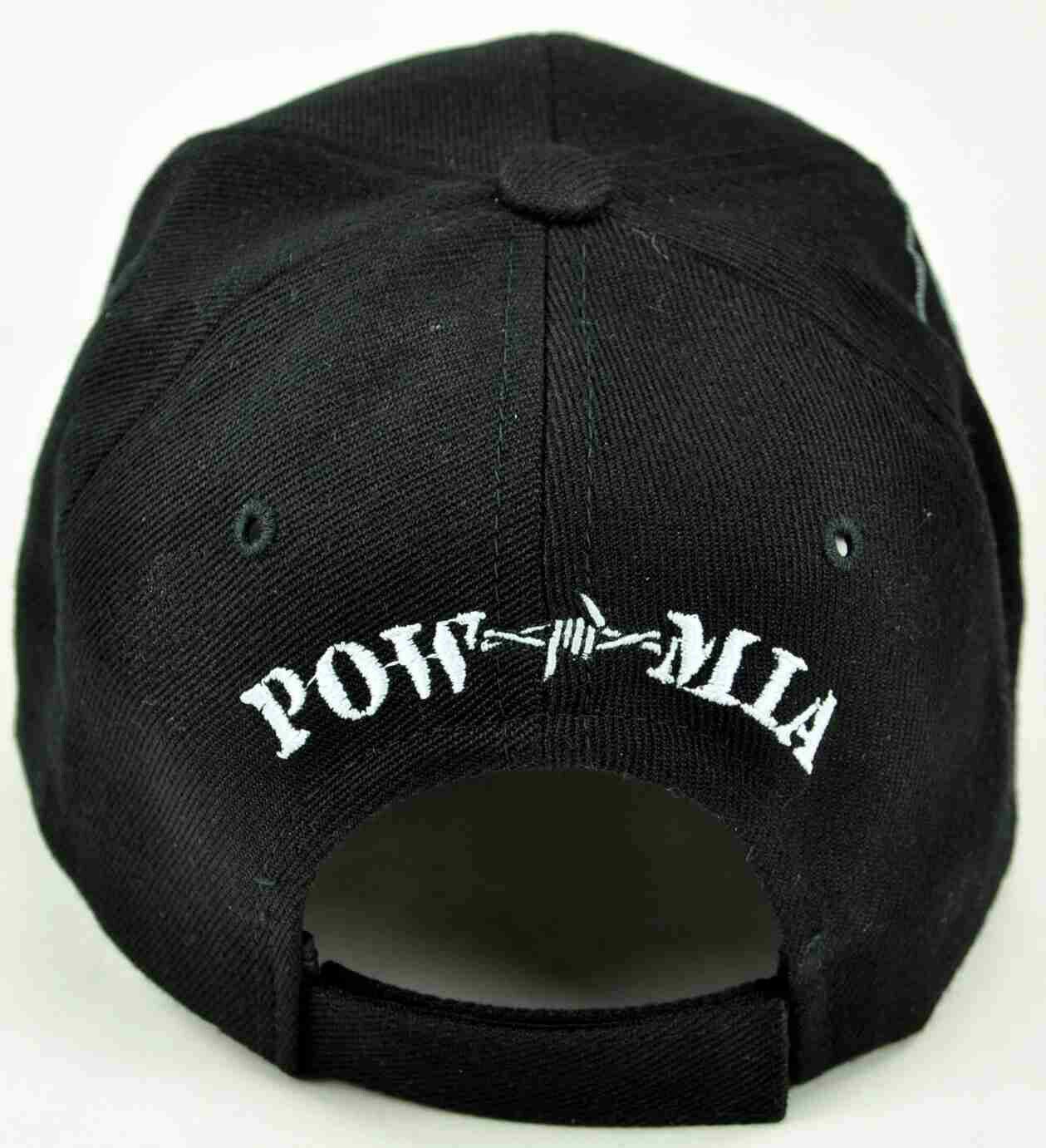 NEW! POW MIA MILITARY CAP HAT N1 BLACK - Men's Hats