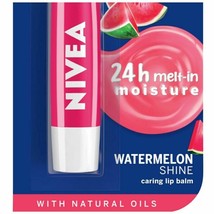 Nivea Watermelon Shine Lip Balm- 24h Moisture With Natural Oil, 4.8g (Pa... - $5.63