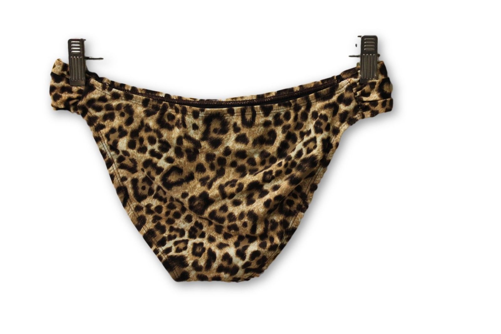 Wet Seal Women's Simple Leopard Print Bikini Bottoms Small - Swimwear