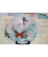 1st Issue &quot;Monarch Butterflies&quot; On Gossamer Wings Lena Liu Collector Plate  - $25.00