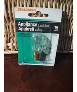 Sylvania Appliance Light Bulb, 15 Watts, 120V, T7 Bulb, 15T7DC, 18200 NEW - £7.03 GBP
