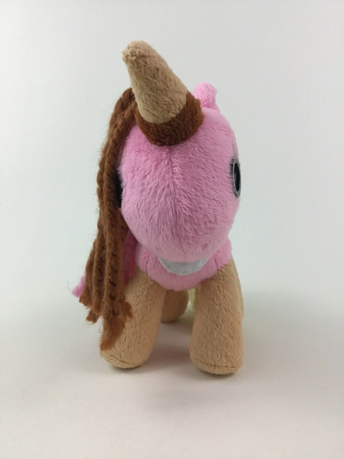 Lalaloopsy Ponies Unicorn Horse Pink Waffles 7.5" Pony Horse Plush