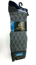 3 Pairs GT Gold Toe Men Dress Fashion Crew Premium Comfort Socks Sock Si... - $18.80