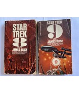 Vintage 1973 TOS STAR TREK James Blish #8 and #9 Paperbacks  - $12.76