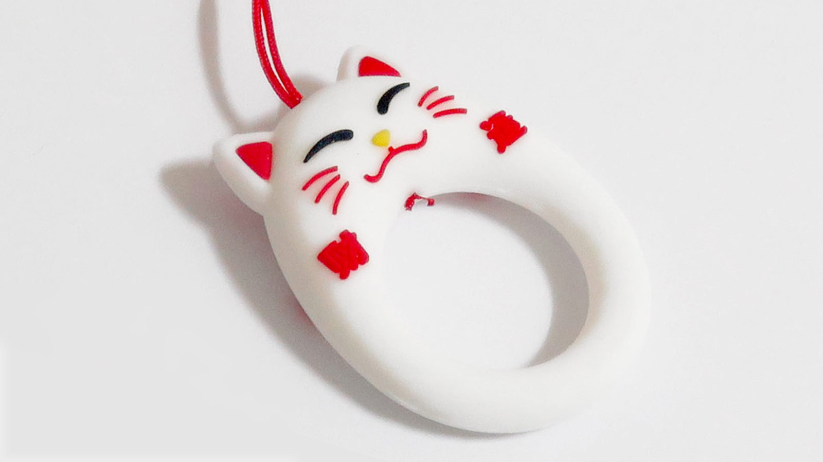 Novelty Maneki Neko White Lucky  Cat  Airpod  Airpod  Pro 2nd 