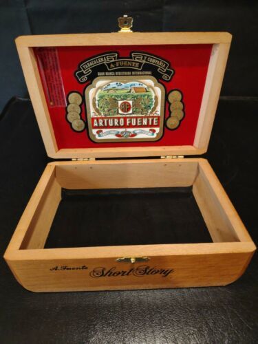 5 Rocky Patel empty wood cigar craft jewelry box lot 