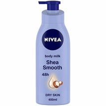 NIVEA Body Lotion for Dry Skin, Shea Smooth, with Shea Butter, 400ml (Pack of 1) - $18.80