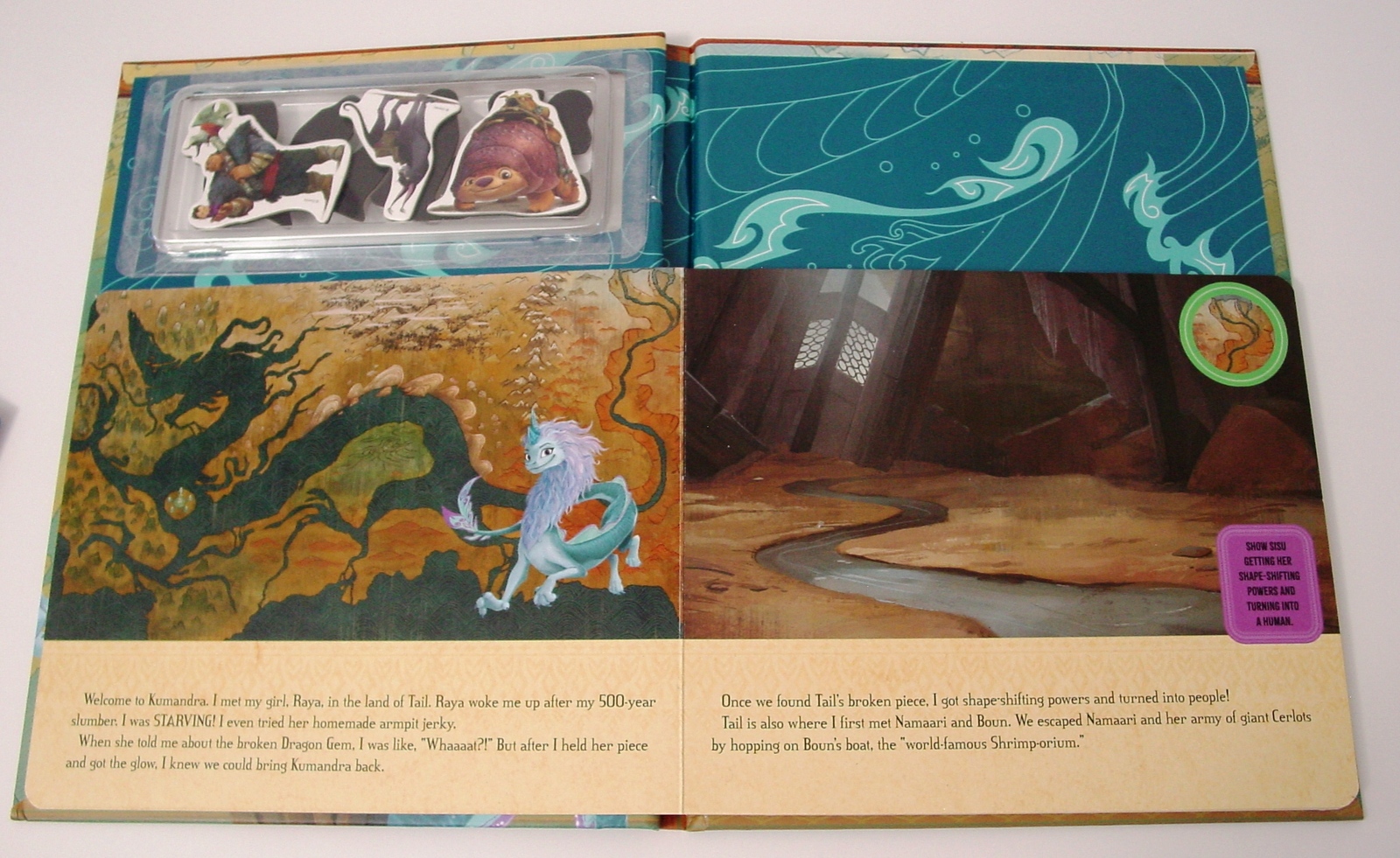 Disney Raya And The Last Dragon Journey Through Kumandra Magnetic Activity Hb Books 