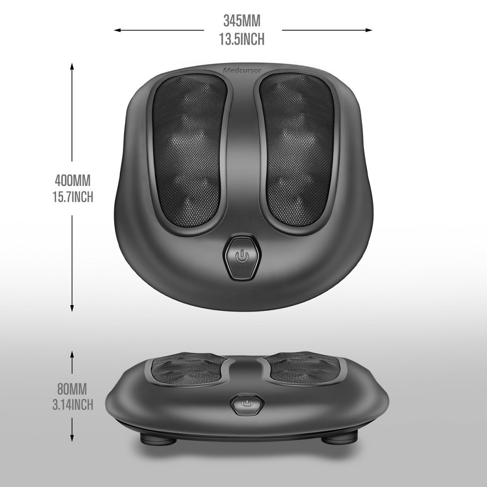 Medcursor Shiatsu Foot Massager W/ Built-in Infrared Home and Office ...