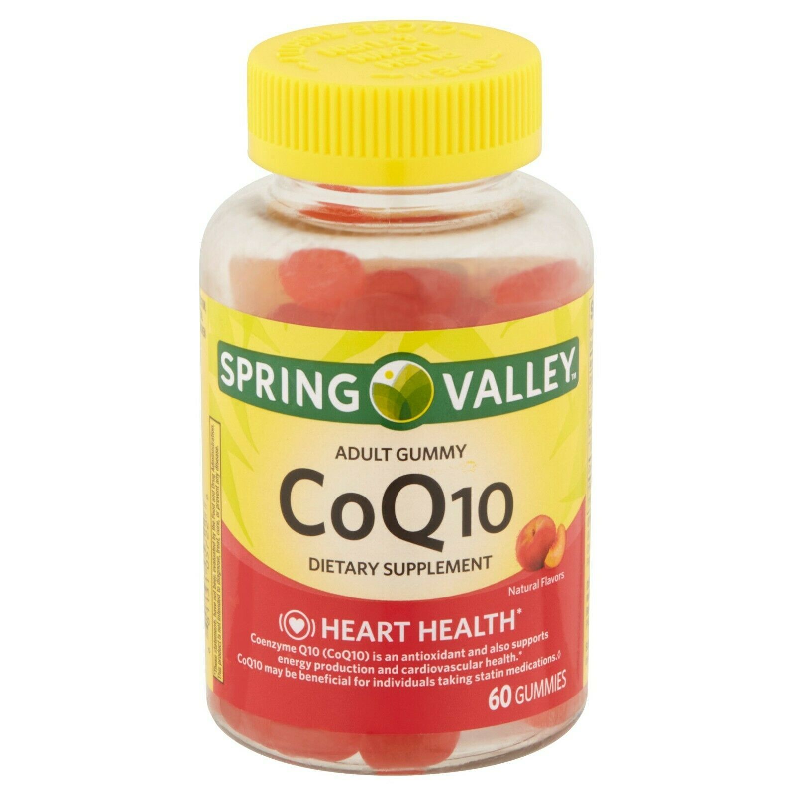 Spring Valley CoQ10 Adult Gummies 200 Mg 60 Ct Heart Health