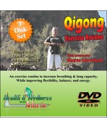 &quot;COMPLETE GUIDE TO QI-GONG&quot; 3 DVD Set, improve Breathing, Flexibility, V... - $17.72