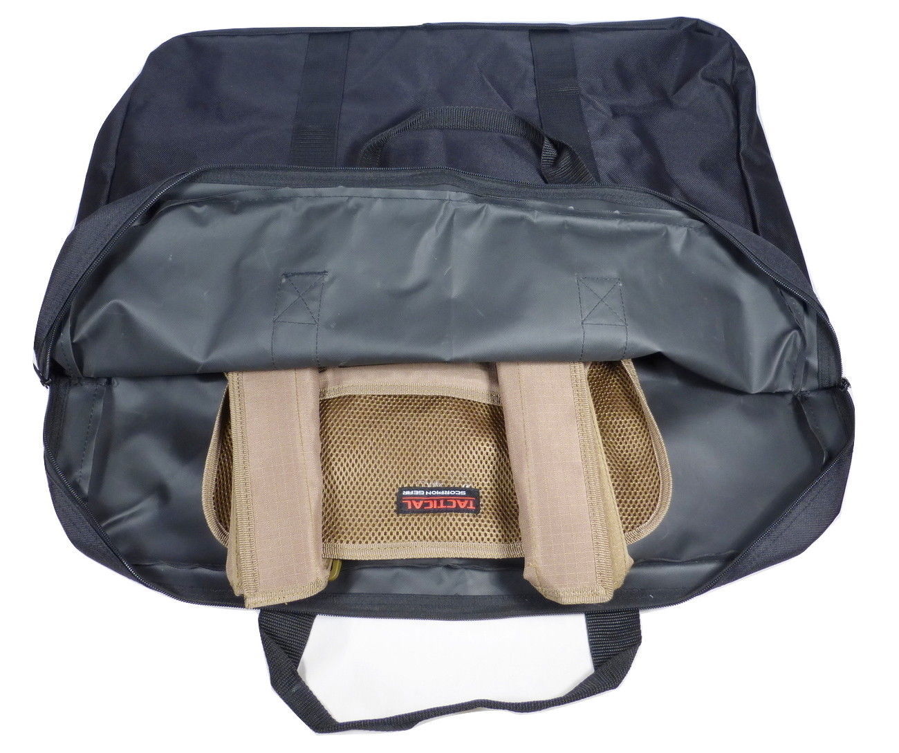 Tactical Scorpion Gear Body Armor Carrier and Plates Storage Tote Bag
