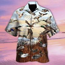 Flying Duck For Duck Hunter Hawaiian Shirt | For Men & Women | Adult | - $26.95