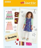 Simplicity Sewing Pattern 2063: Child&#39;s Dresses, A (3-4-5-6-7-8) - $7.43