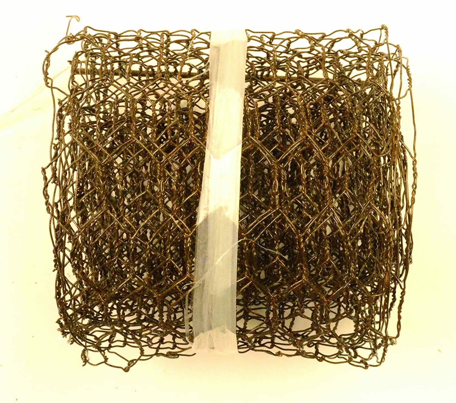 Bulk Chicken Wire Ribbon Rusty 4" x 9' ft Roll Dollhouse Craft Supply