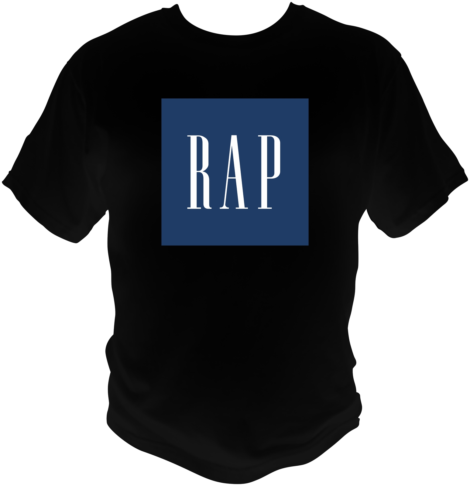 RAP GAP TRAP T-shirt Flosstradamus EDM Laidback Hip-Hop Rap Parody - T ...
