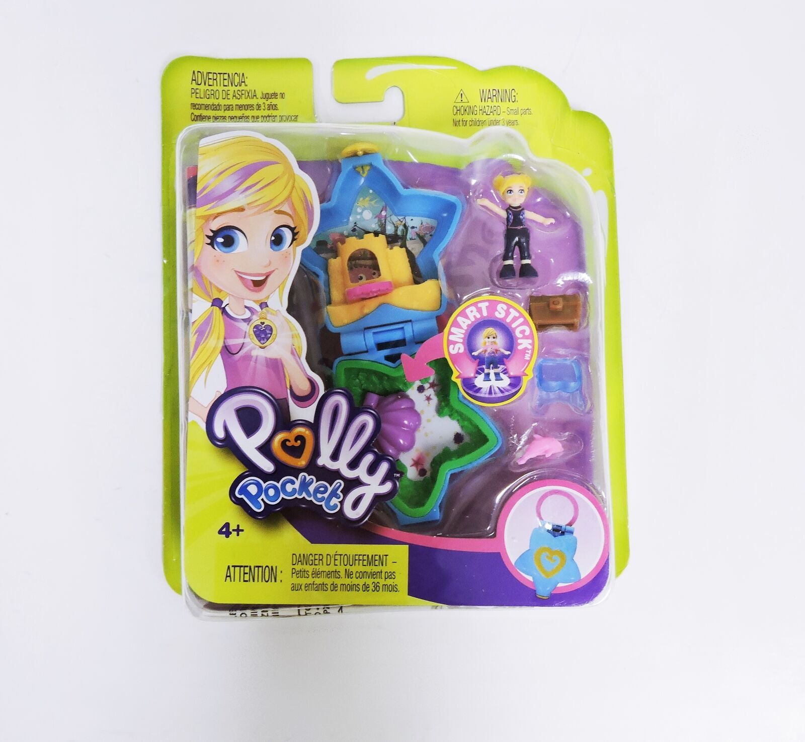 Polly Pocket Smart Stick Tiny Mini Doll & Compacts - Polly Pocket