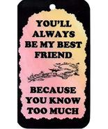 Ron&#39;s Hang Ups Inspirational Signs You&#39;ll Always Be My Best Friend Sayin... - $6.99