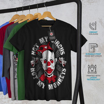 Circus Clown Monkey Funny Shirt  Men T-shirt - $12.99