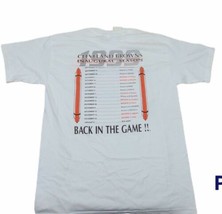 Vintage 1999 Cleveland BROWNS Inaugural Season Large T-Shirt NEW With Tags image 2