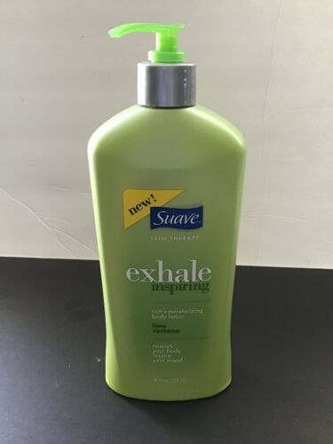 Primary image for SUAVE SKIN THERAPY EXHALE INSPIRING BODY LOTION LIME VERBANA 18 OZ. DISCONTINUED