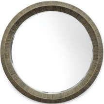 Palecek Jenner Round Mirror, Grey (129089) - $1,881.00