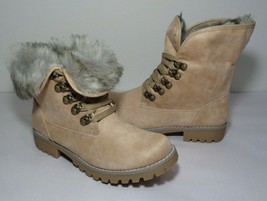 White Mountain Size 8 M PADDINGTON Beige Boots New Womens Shoes - $98.01