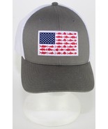 Columbia PFG Mesh Flag Hat, Flexfit Cap Fitted Baseball Fishing - $24.75