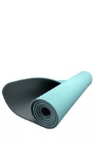 ZIVA TPE Yoga Mat TURQUOISE/GREY (d) - $138.59
