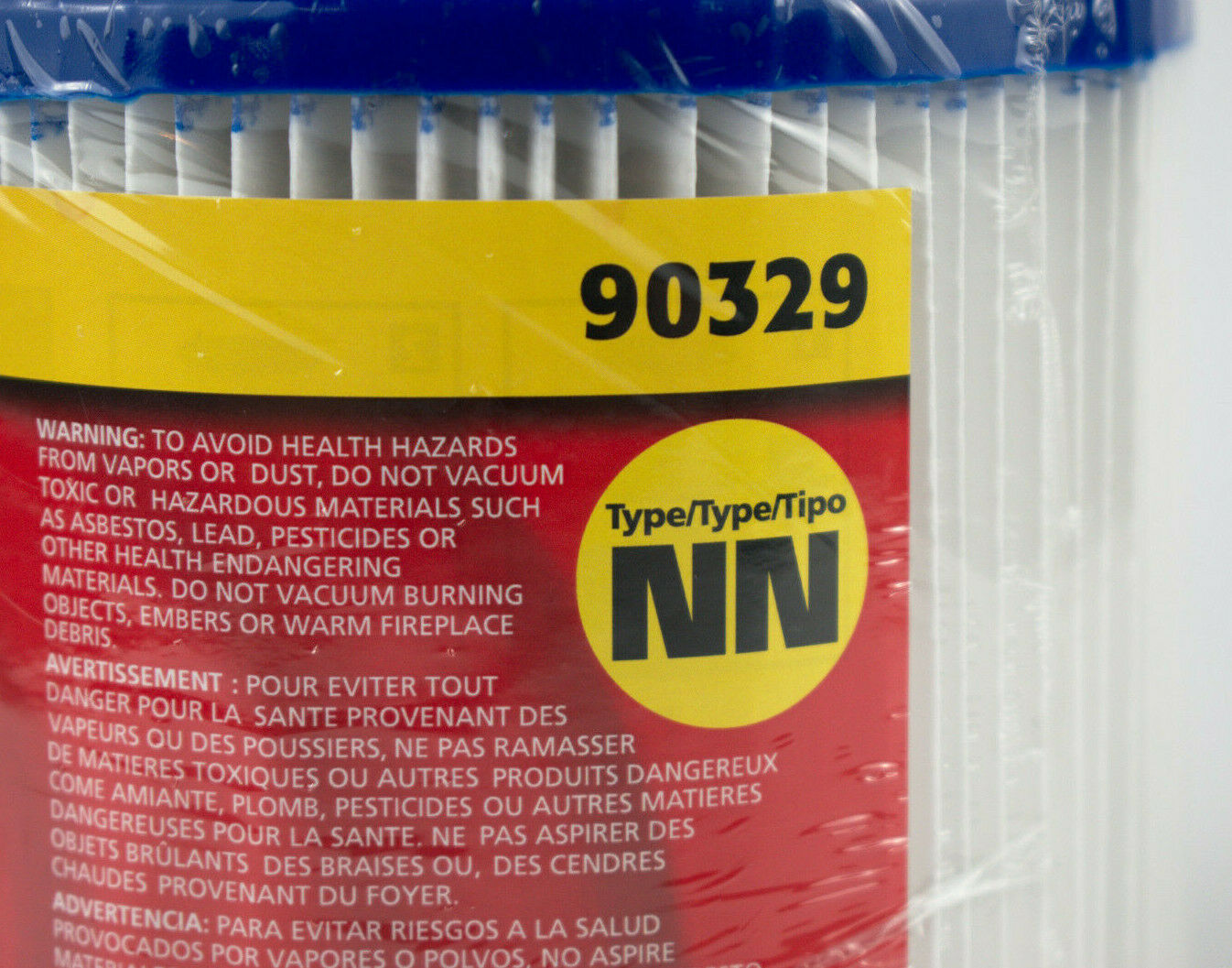 Shop Vac Ash Vacuum Replacement Filter HEPA Cartridge 90329 Type NN