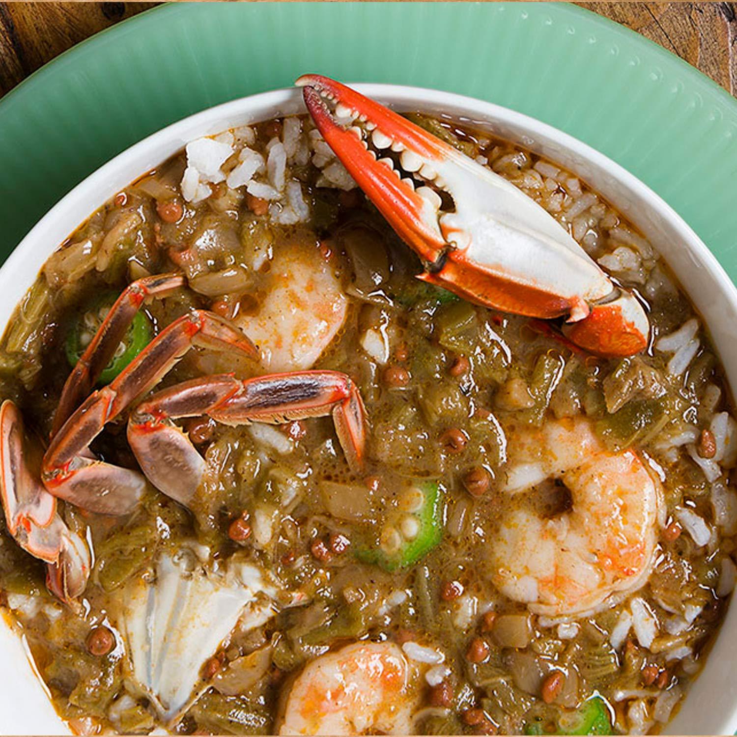 Blue Runner—Creole Seafood Gumbo Base—25 Ounce Can (Pack of 6)—A Rich