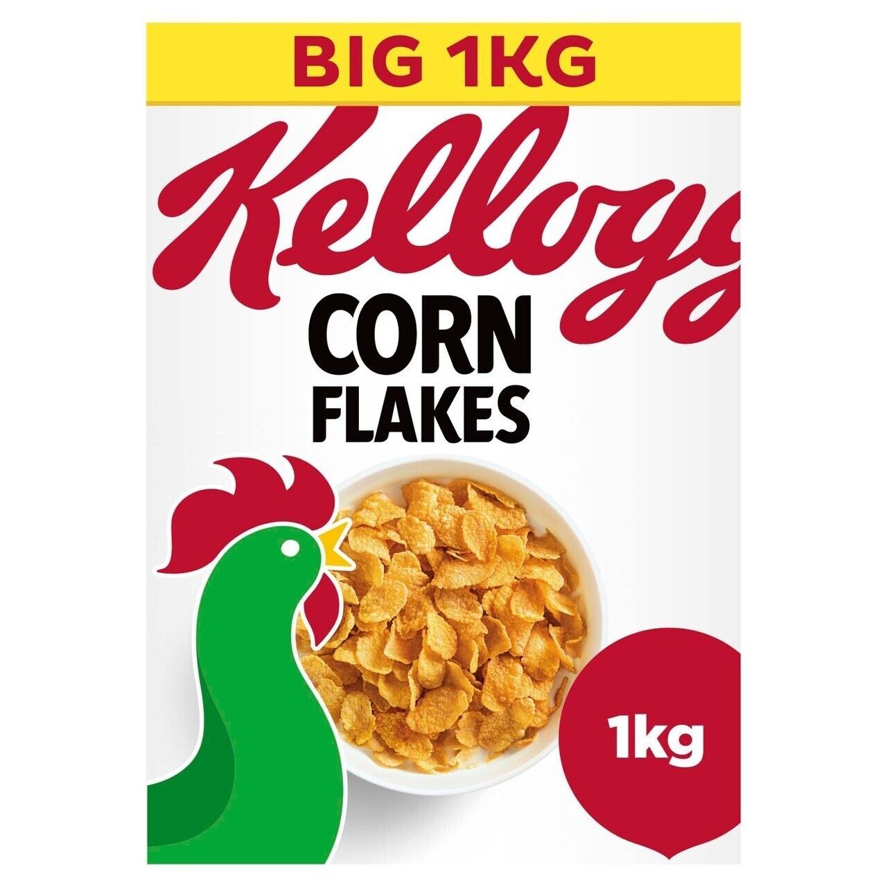 Kellogg's Corn Flakes Breakfast Cereal 1kg PACK OF 2 - $18.90