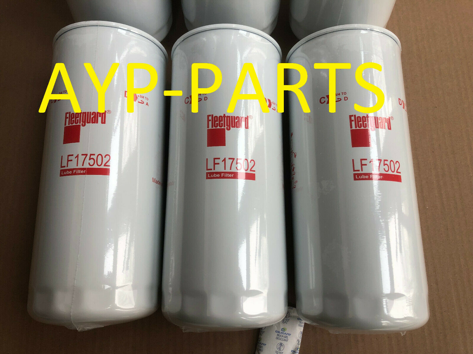 (PACK OF 6) LF17502 FLEETGUARD OIL FILTER for Mack MP7, MP8, MP10