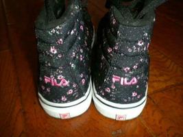 fila pink flower shoes