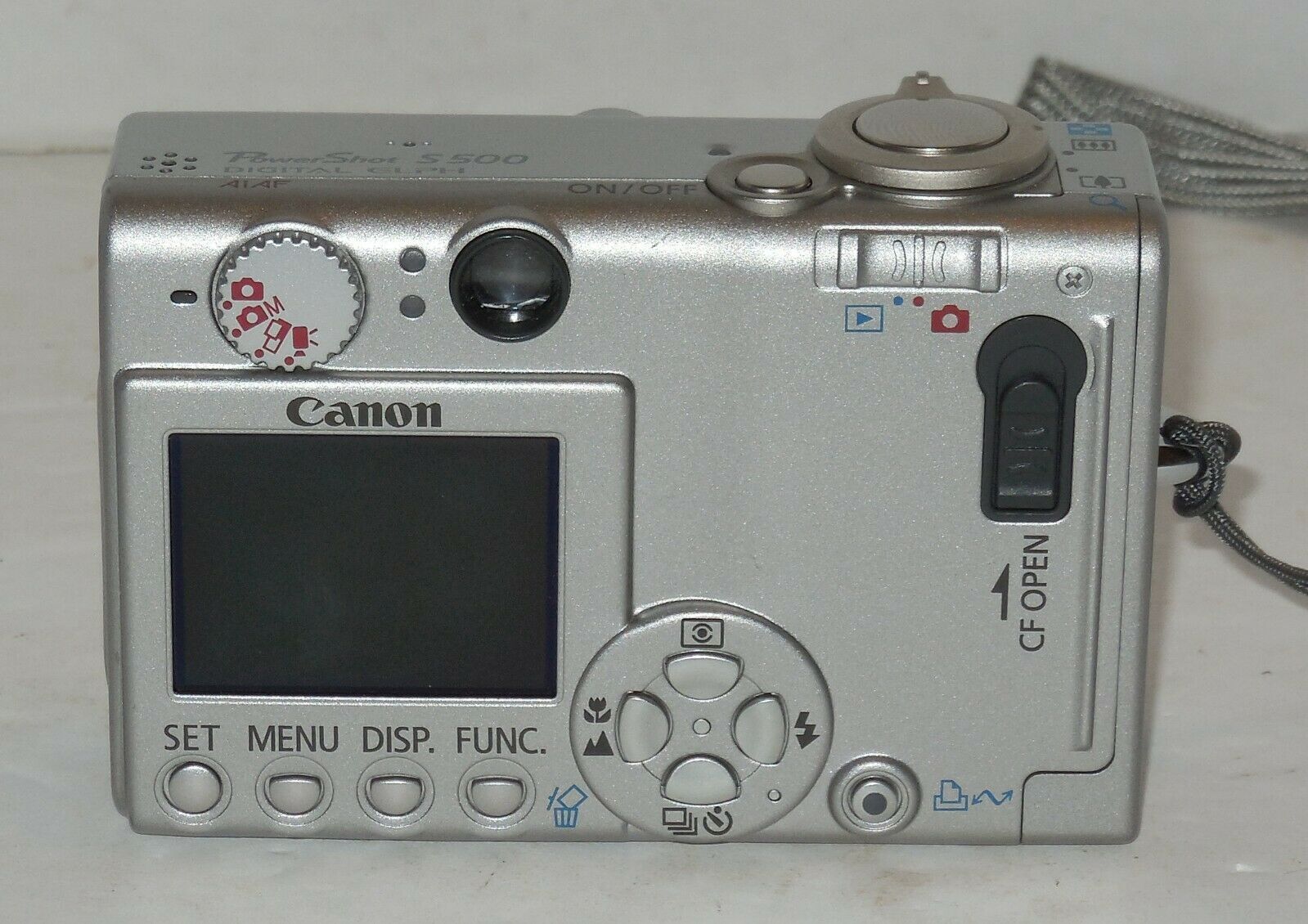 Canon PowerShot Digital ELPH S500 5.0MP Digital Camera Silver