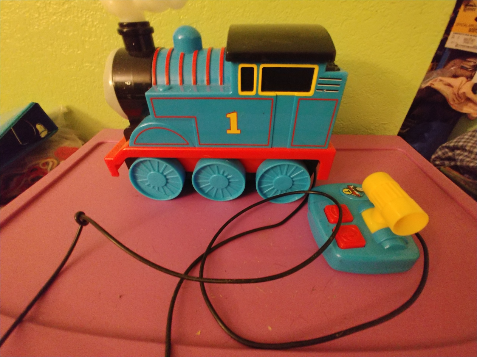 Toy State Nikko Thomas the Train Tank Engine Stop & Go RC Remote