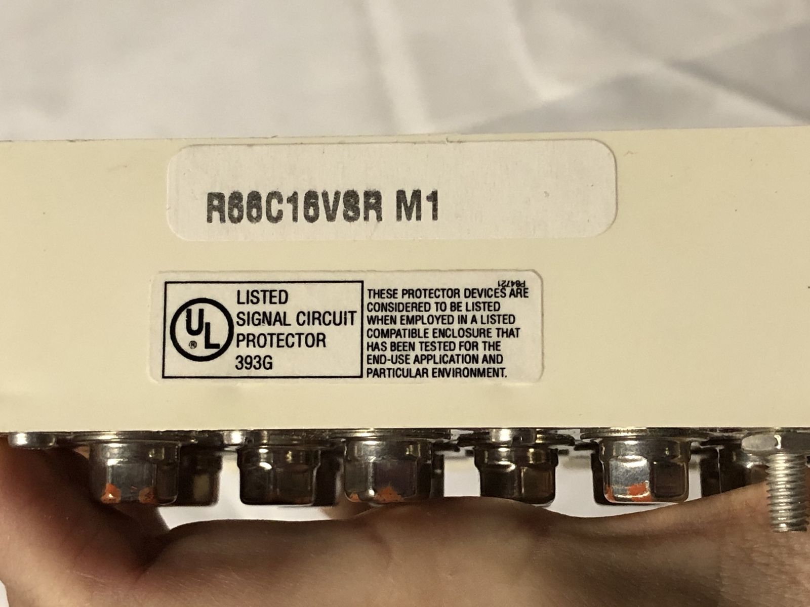 RELIABLE Signal Circuit Protector 393G R66C16VSRM1Tested/Working Other Automation Equipment