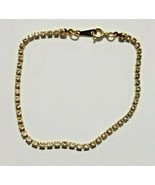 Avon Delicate Tennis or Ankle Bracelet w/Prong Set Rhinestones 7 Inches ... - $11.69