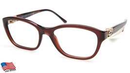 Bvlgari 4062-B 5171 Brown Eyeglasses Frame 52-17-130 B37 Italy - $112.69