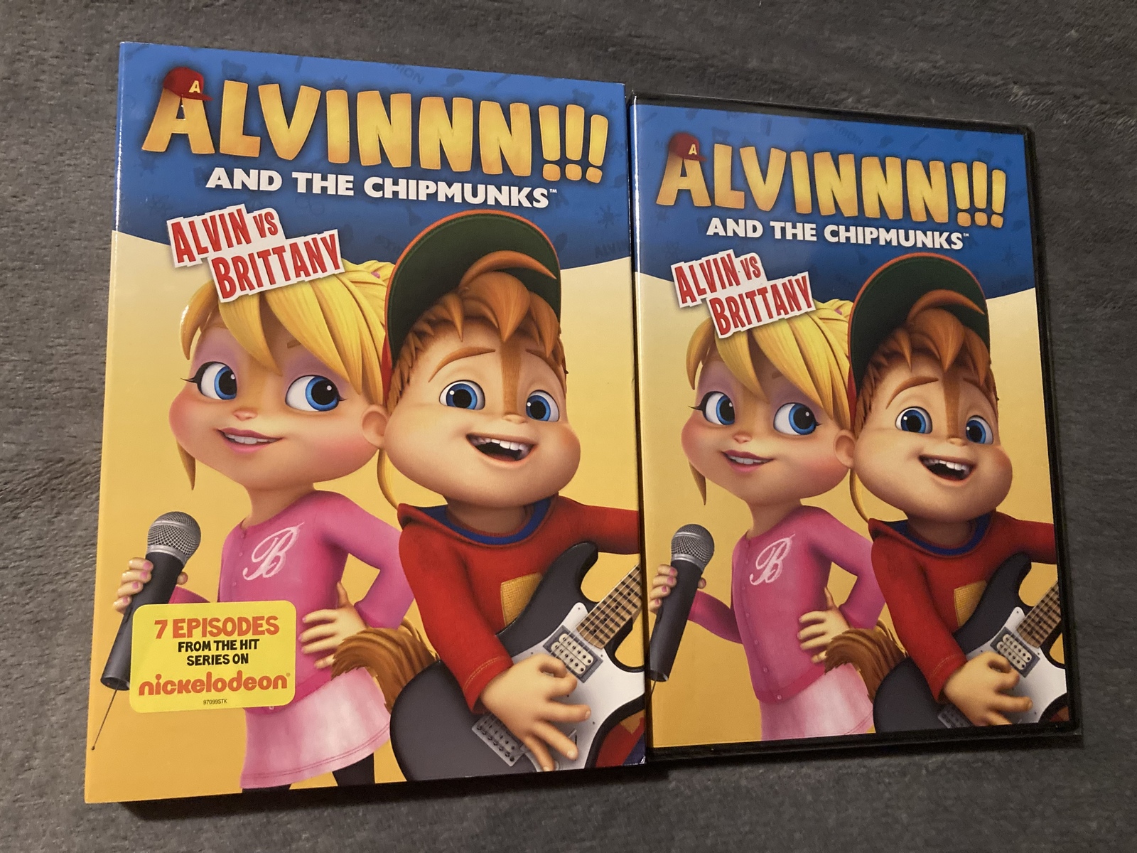 Alvin and the Chipmunks 2015 Alvin Vs. Brittany Volume 2 DVD with