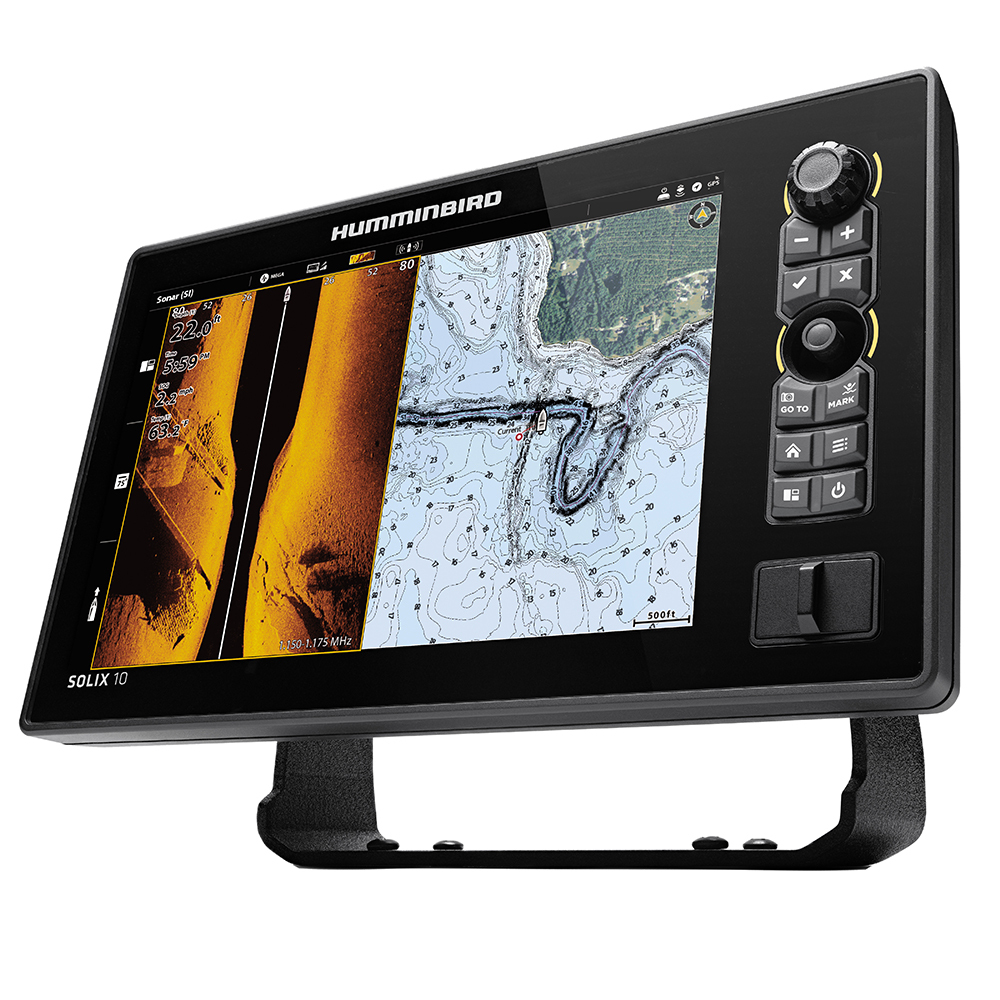 Humminbird SOLIX™ 10 CHIRP MEGA SI Fishfinder/GPS Combo G2 w/Transom